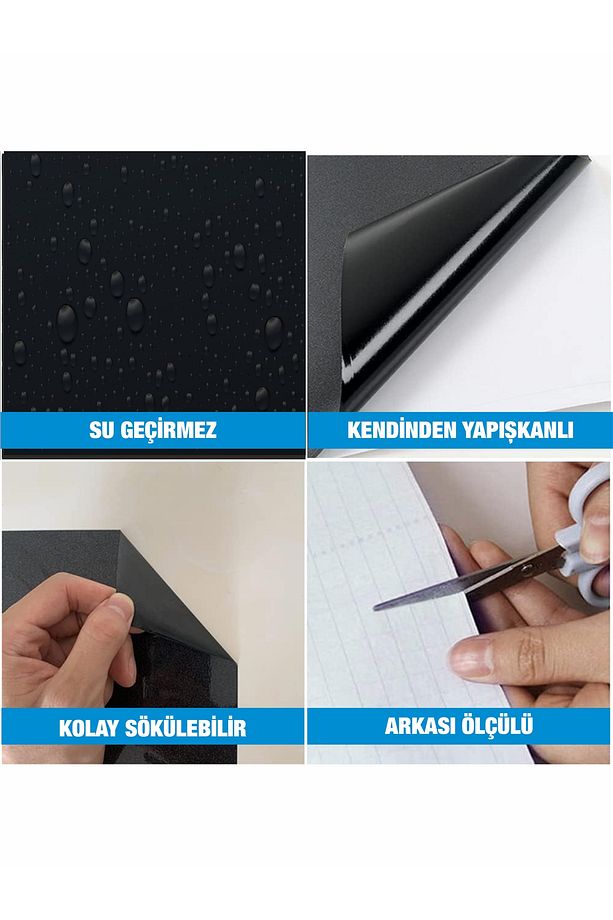 Yapışkanlı Folyo Mutfak Dolap Ve Mobilya Kaplama Folyosu 61x100 2 adet ve üzeri tek - 4