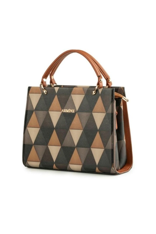 Armi̇ne 355 Plaid Women's Shoulder Bag