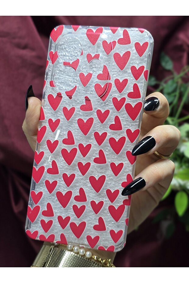 حافظة هاتف شفافة منقوشة مع حماية للكاميرا المتوافقة مع هاتف Xiaomi Redmi Note 14 4G - 4