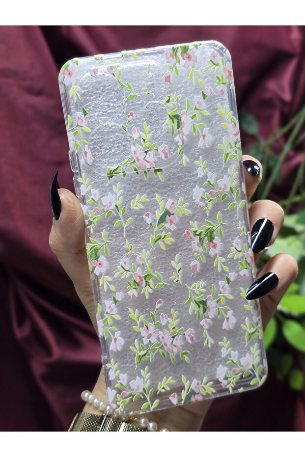 Xiaomi Redmi Note 14 4g Compatible Camera Protected Patterned Transparent Phone Case - 4
