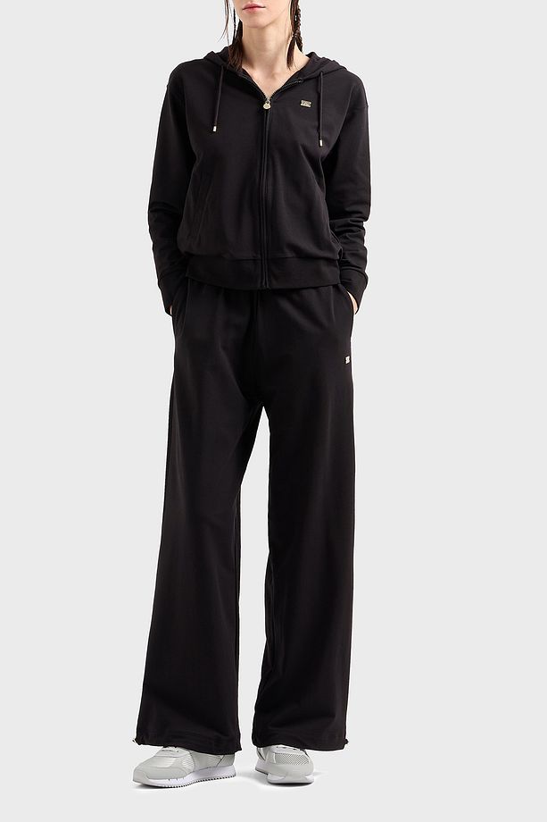 Logolu Relaxed Fit Kapüşonlu Bol Paça Eşofman Takımı EŞOFMAN TAKIMI 7W000086 AF13135 UC001 - 1