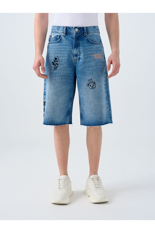 Baggy Fit Erkek Şort - 2