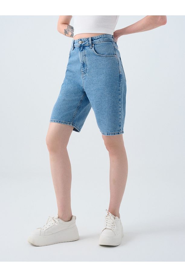 Regular Fit Kadın Şort - 3