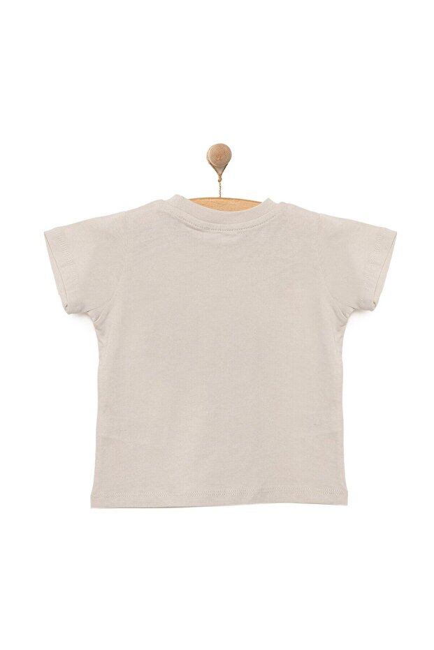 HelloBaby Basic Dalga Baskılı Tshirt Erkek Bebek - 2