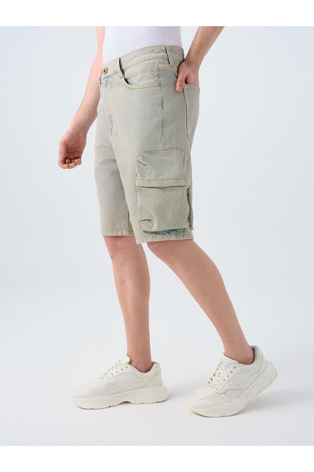 Baggy Fit Erkek Şort - 2