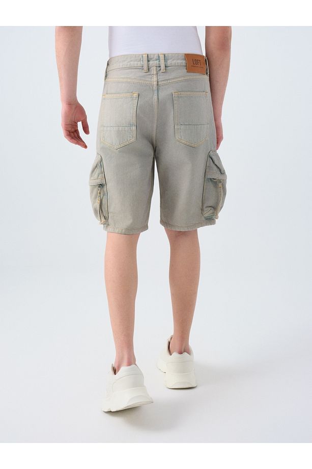 Baggy Fit Erkek Şort - 4