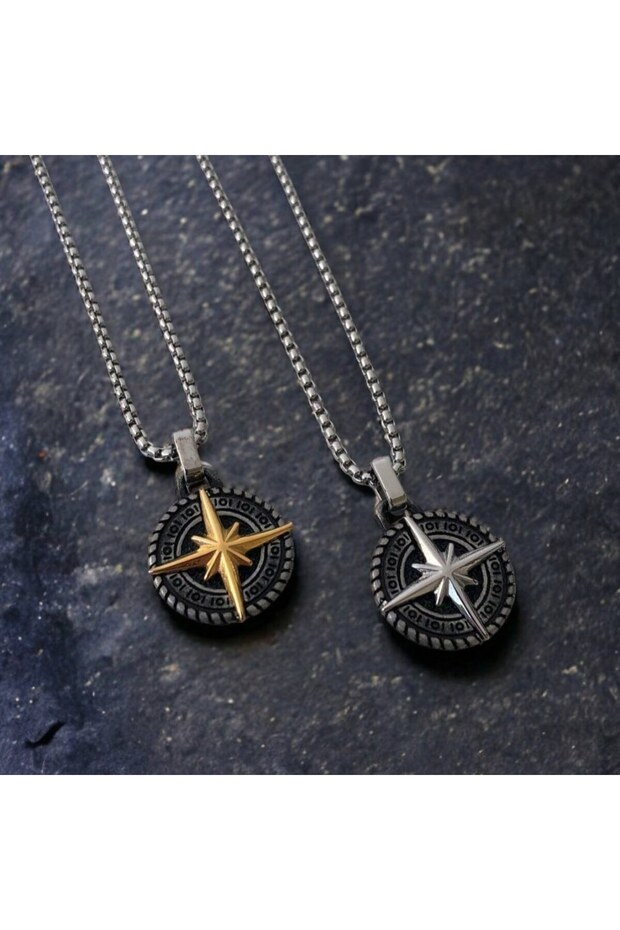 North Star Steel Necklace