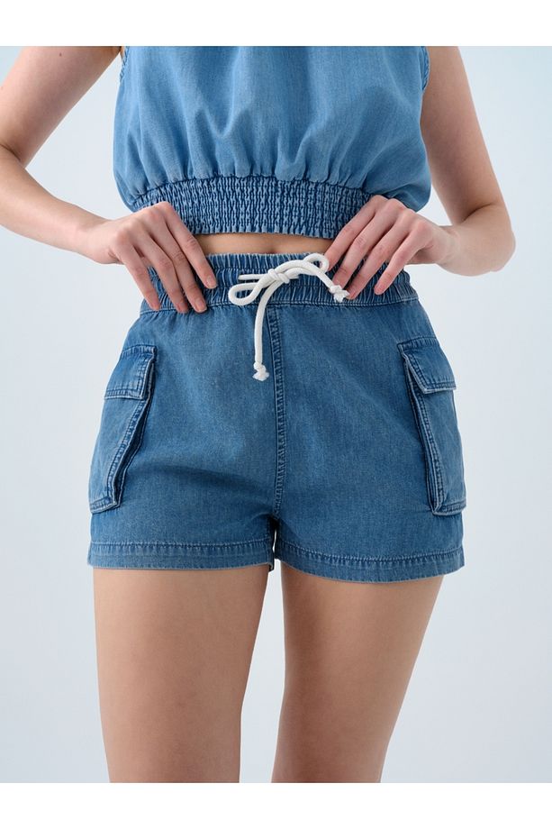 Regular Fit Kadın Şort - 4