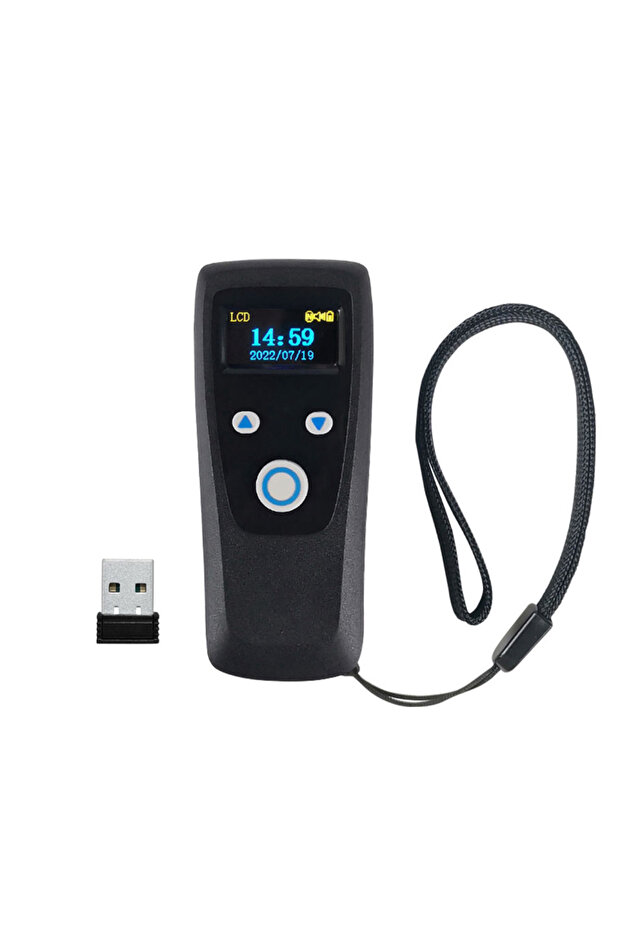 قارئ ذاكرة الجيب ثنائي الأبعاد TW12 VSK-150 BT مع حافظة
