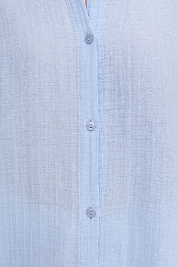 Oversize Basic Gömlek G2012 - 3