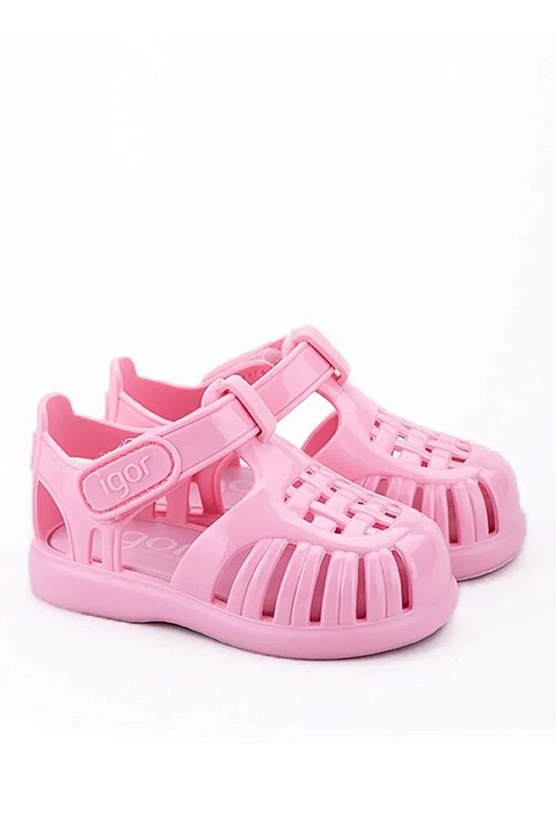 S10311-010 Tobby Gloss Pembe Bebek Sandalet - 1