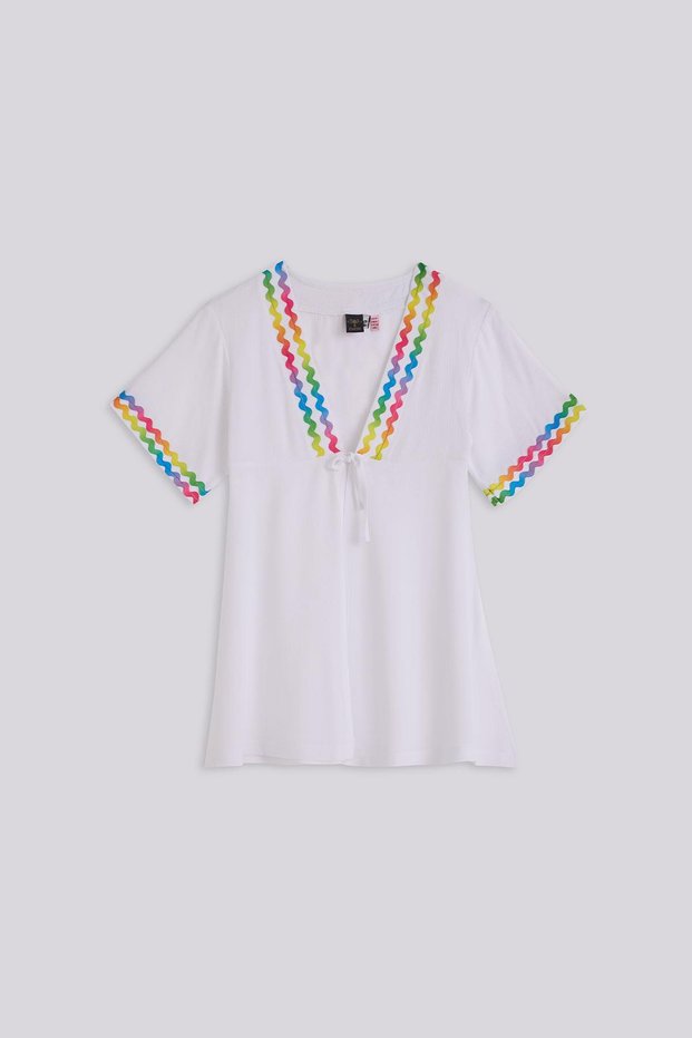 BG Store صوفية بيضاء للفتيات