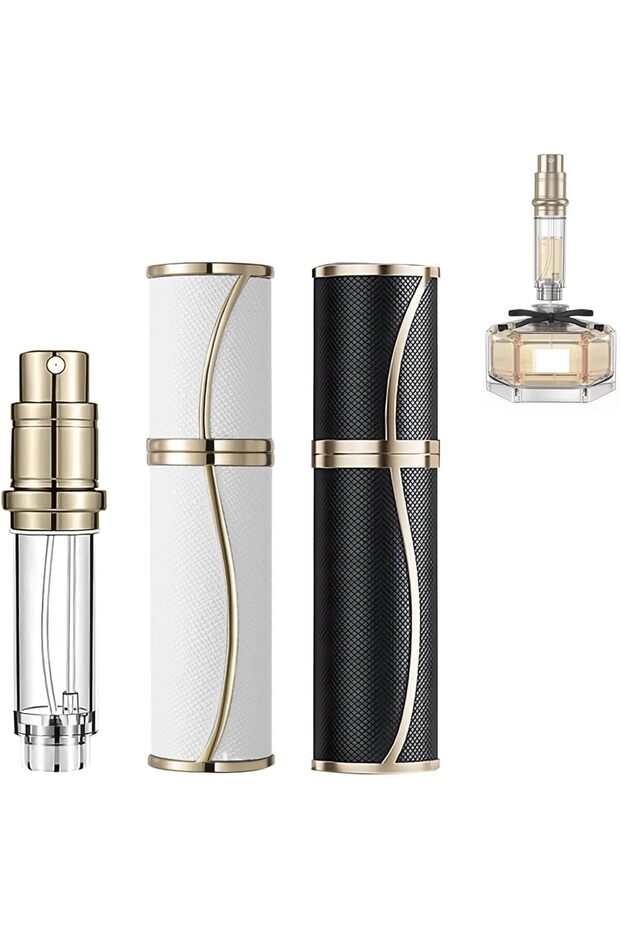 زجاجات عطر فارغة، زجاجات رذاذ عطر محمولة، للسفر (5 مل) - 1