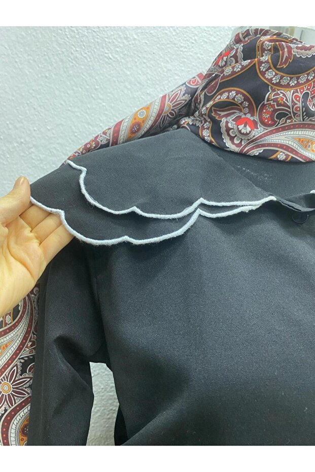 Yaka Detaylı Gömlek - 2