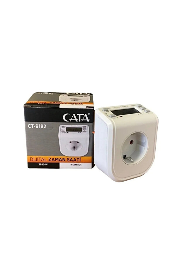 Ct-9182 مقبس توقيت رقمي، مؤقت ساعة رقمي، 3680 وات
