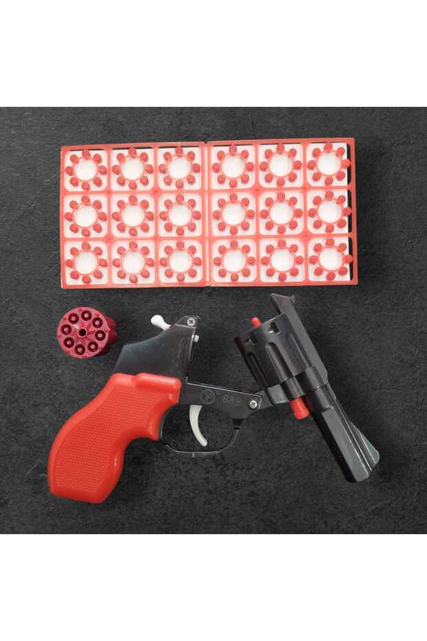 kovboy tabancası 18 li kapsül yanında hediye - 2