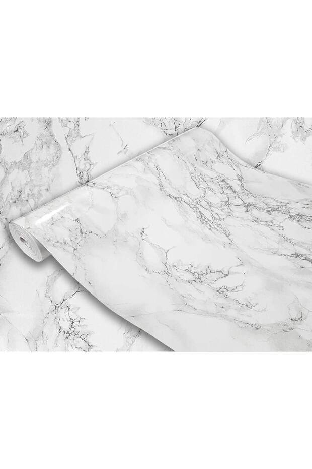 176-0306 Mermer Desen Kendinden Yapışkanlı Folyo ( 45 Cm X 1 Mt ) - 2
