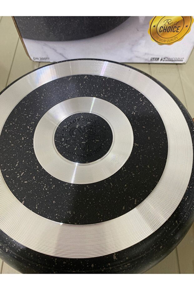 24 cm granit Basık Tencere - 3