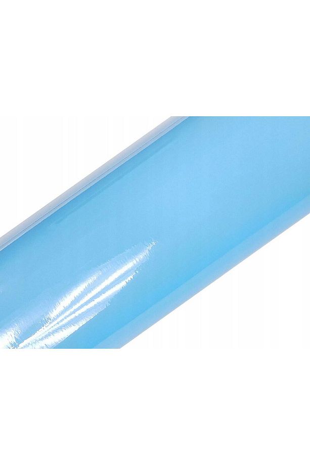 176-0506 Düz Parlak Bebek Mavi Kendinden Yapışkanlı Folyo ( 45 Cm X 1 Mt ) - 4