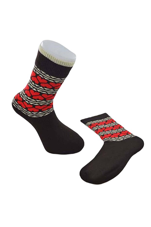 جوارب حرارية منقوشة - 1