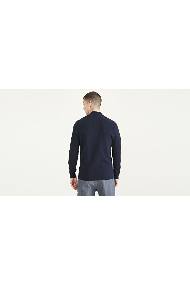 Dockers Minimalist Uzun Kol Erkek Sweatshirt - Günlük Tarz - 2