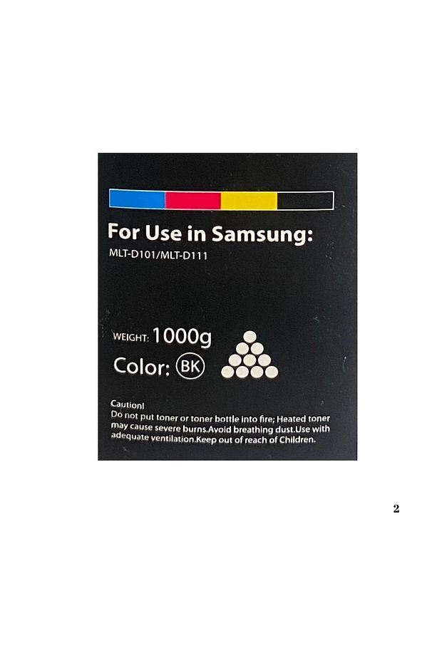 Universal Tüm Modellere Uyumlu Muadil Toner Tozu 1 Kilo MLT-D111 / MLT-D101 - 2