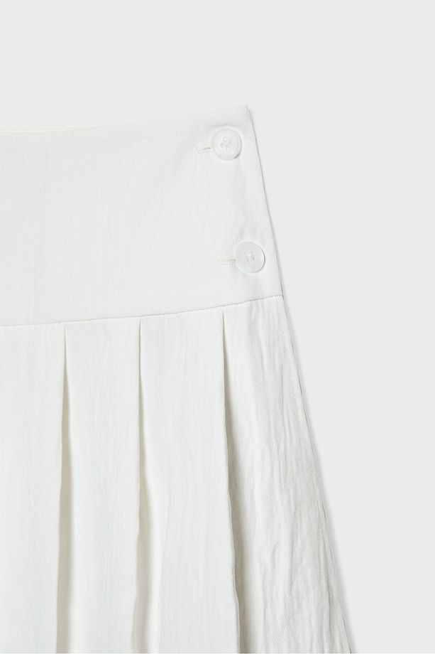 Pilili mini şort etek - 8