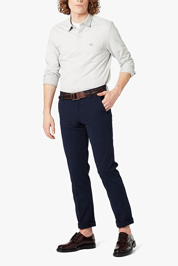 Dockers Erkek Regular Fit Minimalist Pantolon - Günlük ve İş için Mükemmel - 1