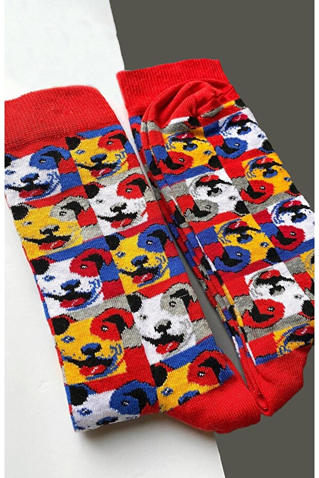 جوارب طويلة بنمط الكلب للرجال Clb - 3