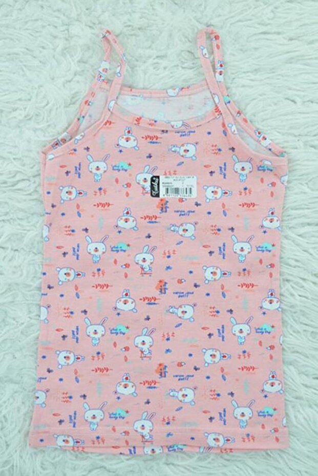 850 قميص داخلي بحزام منسوج من Elastane للفتيات - 5