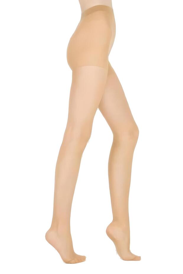 Women's Pantyhose 12-Pack 20 Den Thin Toe Reinforced Durable Matte