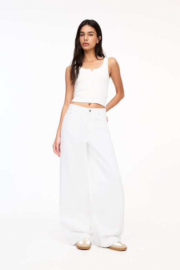 Bol kesim oversize jean - 3