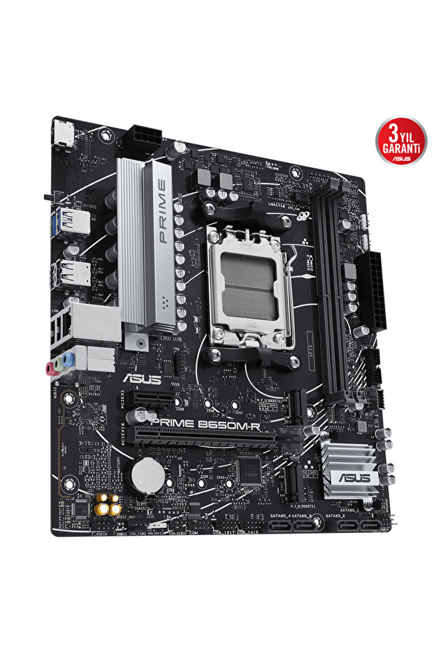 Prime B650M-R DDR5 (7200MHz)OC M.2 HDMI PCIe 4.0 AM5 mATX Anakart - 4