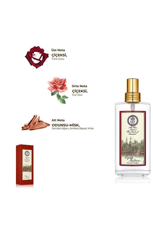 150 ml Sprey Cam Şişe Eau De Cologne Eyüp Sultan - 2