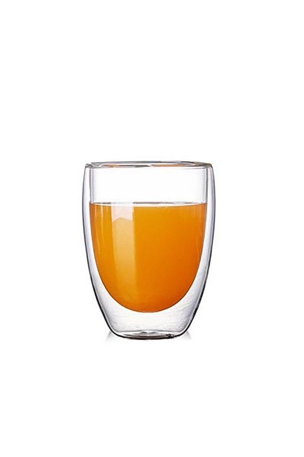 Çift Cidarlı 300 ml Çay ve Kahve Bardakları Seti – 4'lü Şık ve Fonksiyonel, El Yakmayan Tasarım - 2