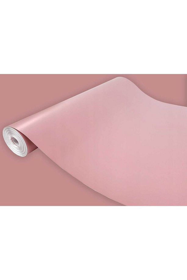176-0687 Düz Mat Gül Kurusu Kendinden Yapışkanlı Folyo ( 45 Cm X 1 Mt ) - 2