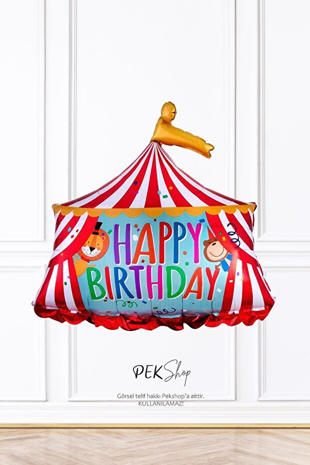 Circus Foil Balloon Circus Concept Birthday Balloon