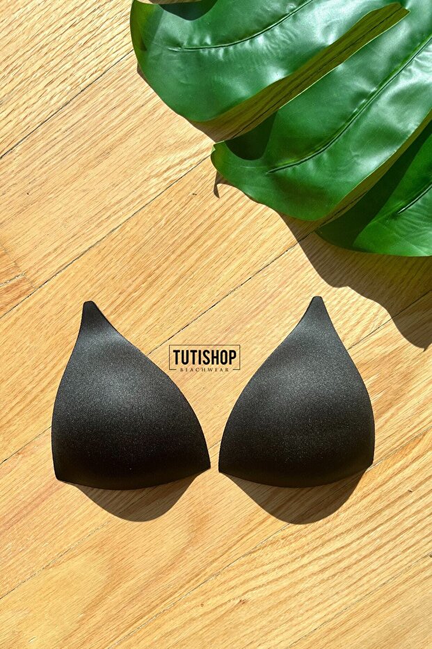 Beachwear Triangle Padding Black A18101