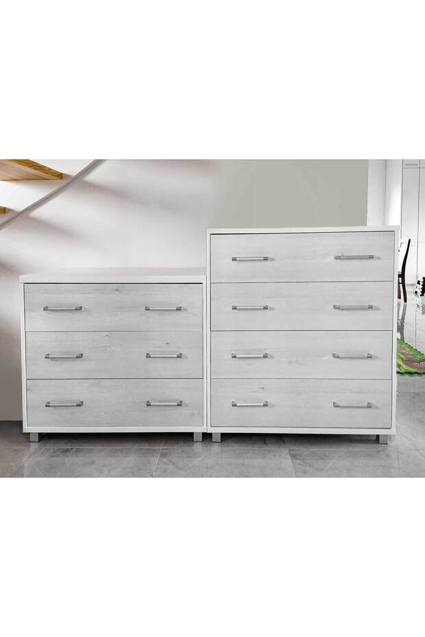 176-8287 Açık Gri Ahşap Desen Yapışkanlı Folyo ( 67 Cm X 1 Mt ) - 3