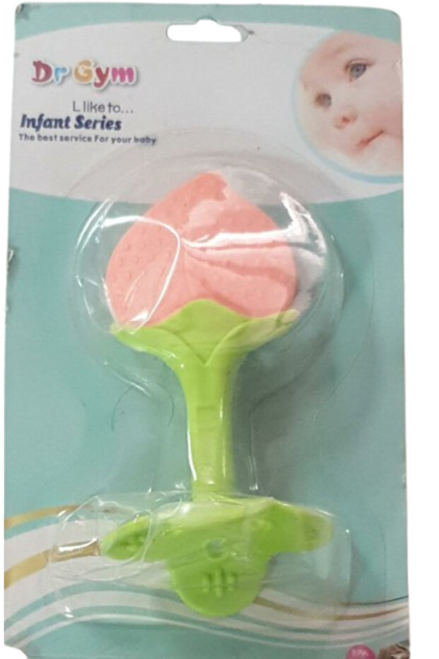 Fruit-shaped silicone teether for babies - 3