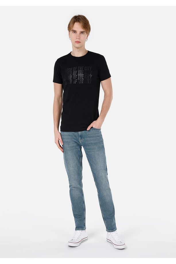 067 Jack Regular Fit Erkek Mavi Jean Pantolon - 1