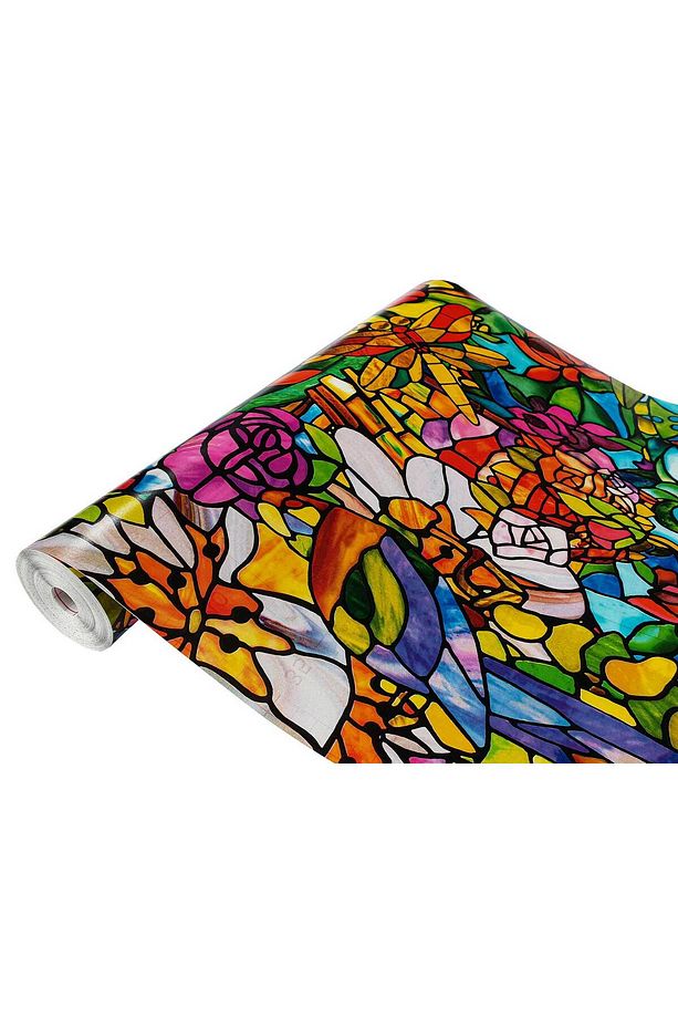 276-0647 Kendinden Yapışkanlı Cam Vitray Folyo (45 CM X 2 MT) - 2