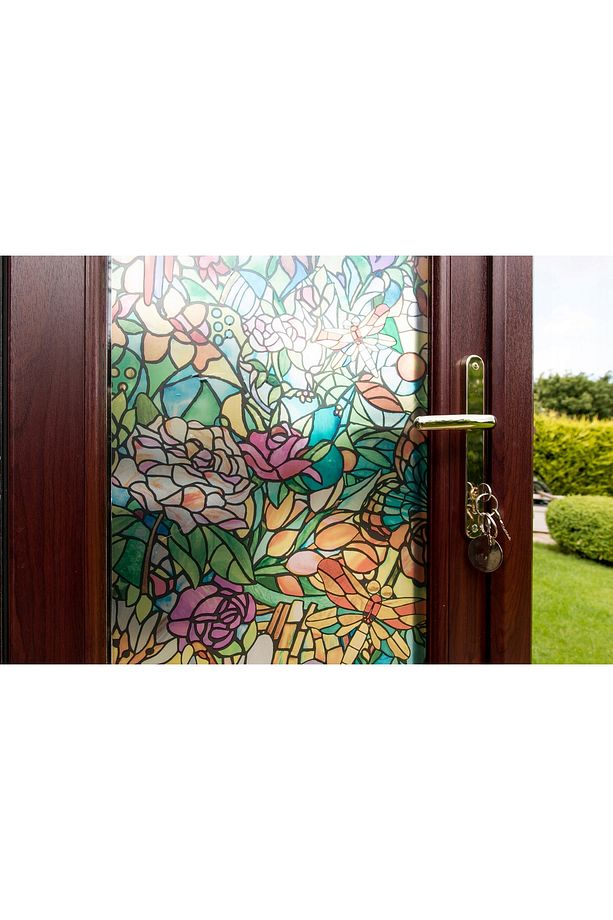 276-0647 Kendinden Yapışkanlı Cam Vitray Folyo (45 CM X 2 MT) - 4