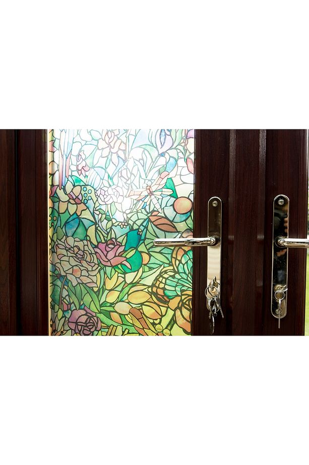 276-0647 Kendinden Yapışkanlı Cam Vitray Folyo (45 CM X 2 MT) - 7