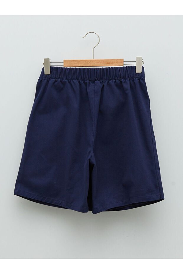 Basic Gabardin Kız Çocuk Şort Etek - 7