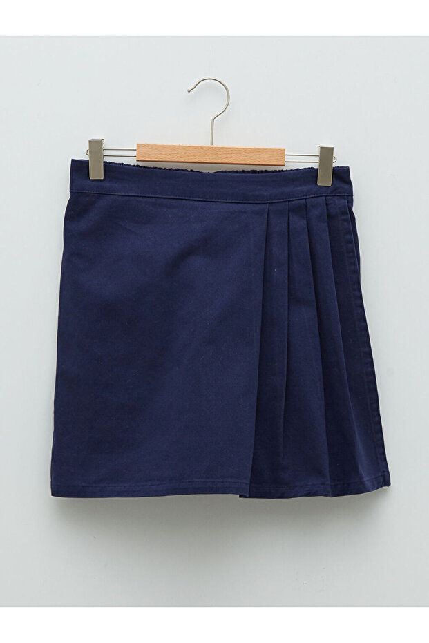 Basic Gabardin Kız Çocuk Şort Etek - 6