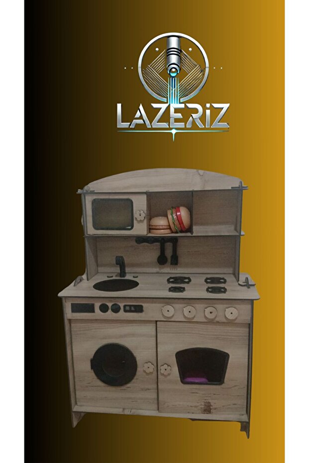 Ahşap Oyuncak Mutfak Seti - 2