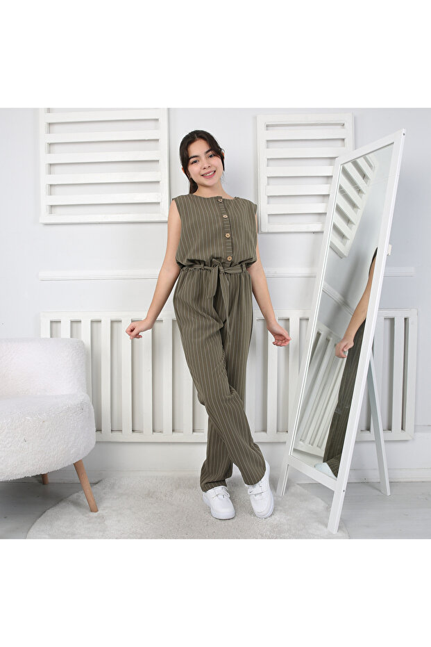 Κοριτσίστικη φόρμα ριγέ - 5