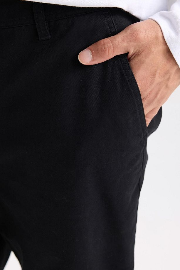Regular Fit Normal Kesim Yazlık Düz Paça Chino Kanvas Pantolon D7349ax25sp - 8