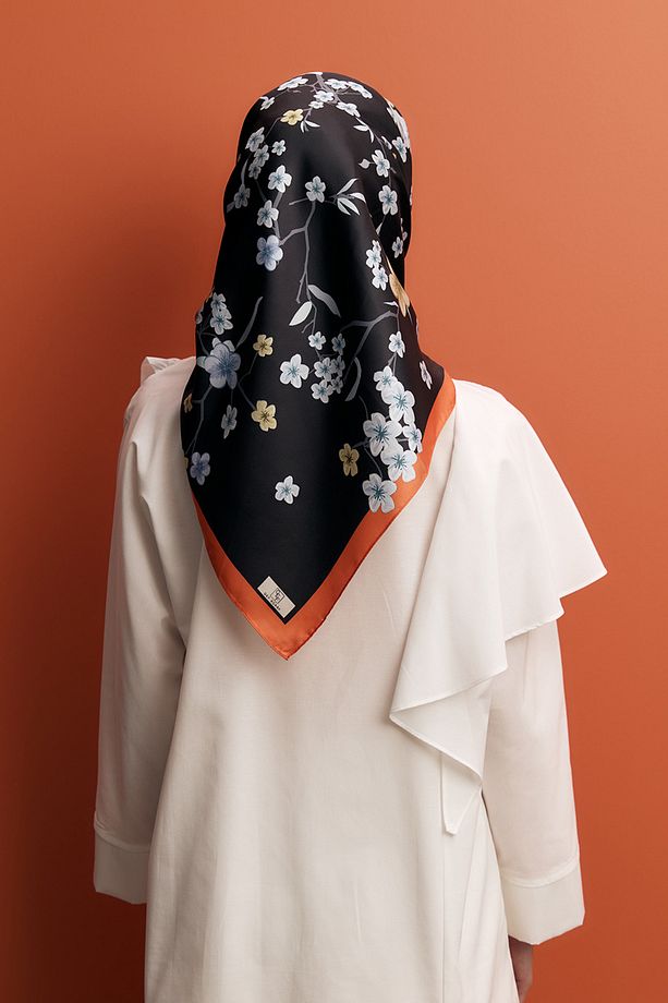 Twill İpek Eşarp Tiny - 6